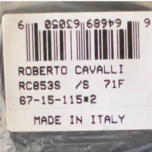 Roberto Cavalli RC 853S Sunglasses - Picture 8 of 8
